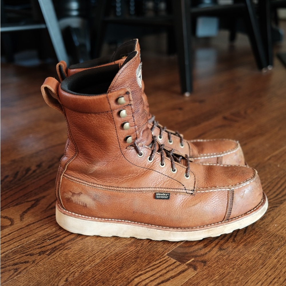 Irish Setter WINGSHOOTER ST Men's 8-inch Waterproof Leather Safety Toe Boot